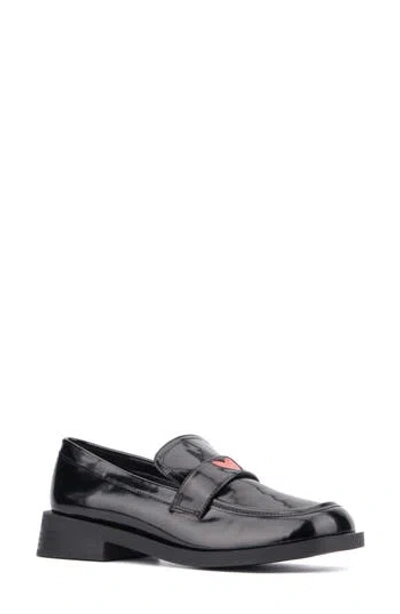 Olivia Miller Luminaries Square Patent Loafer
