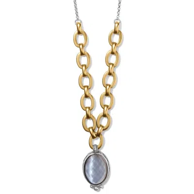 Brighton Women's Golden Moon Short Necklace In Gold/silver