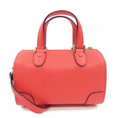 Pre-owned Valextra Leather Handbag ()