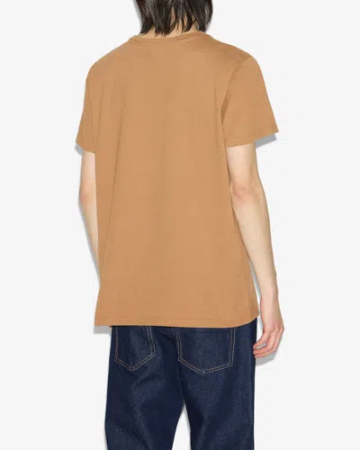 Isabel Marant Zafferh T-shirt In Brown