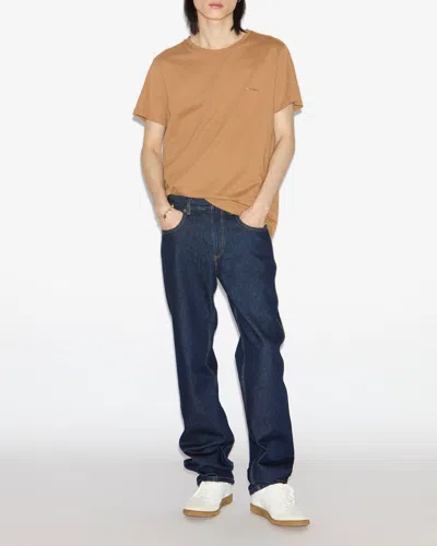 Isabel Marant Zafferh T-shirt In Brown