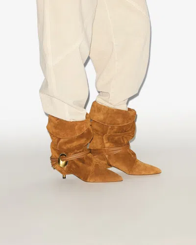 Isabel Marant Embellished Strap Detail Boots