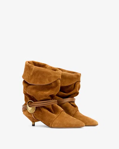 Isabel Marant Embellished Strap Detail Boots