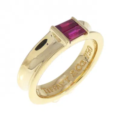 Pre-owned Tiffany & Co Stacking Yellow Gold (18k) Band Ring ()