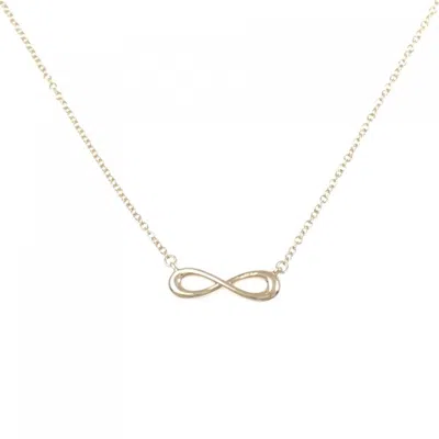 Pre-owned Tiffany & Co Infinity Pink Gold (18k) Necklace ()