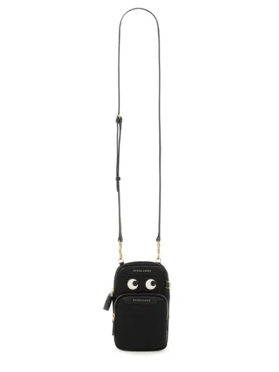 Anya Hindmarch Essentials Eyes Shoulder Bag In Black