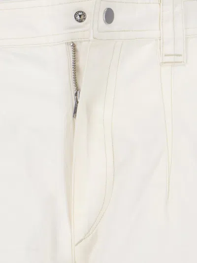 Isabel Marant Étoile Straight Trousers With Cargo And Back Pockets
