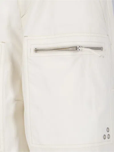 Isabel Marant Étoile Straight Trousers With Cargo And Back Pockets