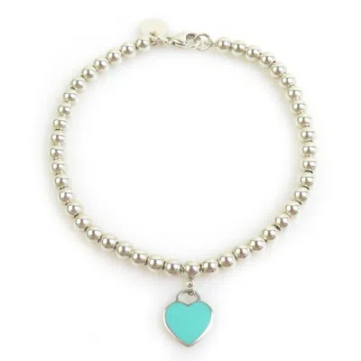 Pre-owned Tiffany & Co Blue 925 Charm Bracelet ()