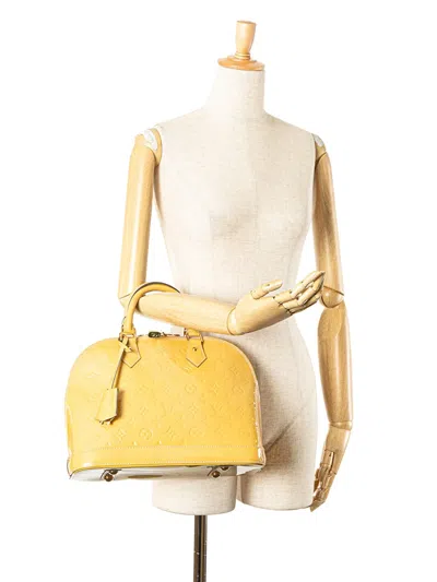 Pre-owned Louis Vuitton 2013 Monogram Vernis Alma Pm Handbag