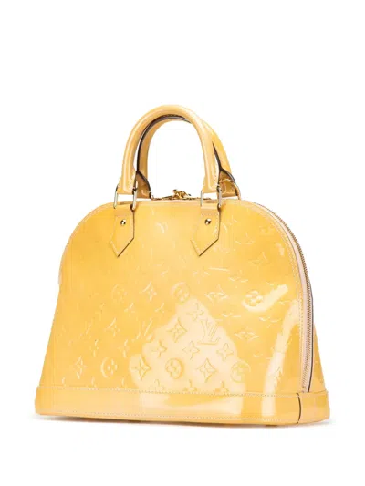 Pre-owned Louis Vuitton 2013 Monogram Vernis Alma Pm Handbag