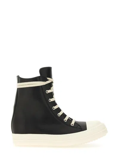 Rick Owens Leather Sneakers