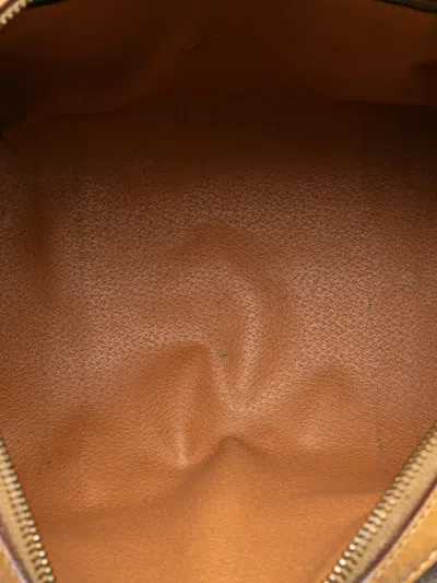 Pre-owned Celine 2012 Macadam Coated Canvas Boston Bag