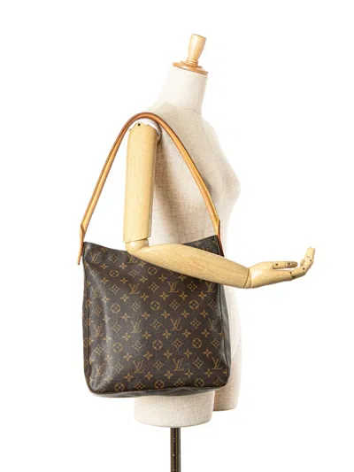 Pre-owned Louis Vuitton 2002 Monogram Looping Gm Shoulder Bag