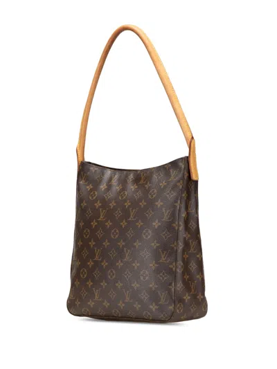 Pre-owned Louis Vuitton 2002 Monogram Looping Gm Shoulder Bag