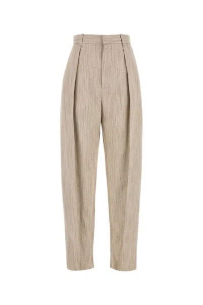 Bottega Veneta Light Grey Blend Pant