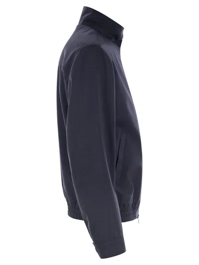 Brunello Cucinelli Cotton-blend Twill Bomber Jacket