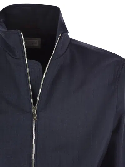 Brunello Cucinelli Cotton-blend Twill Bomber Jacket