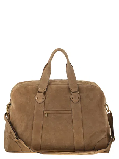 Brunello Cucinelli Men Borsone Biscotto
