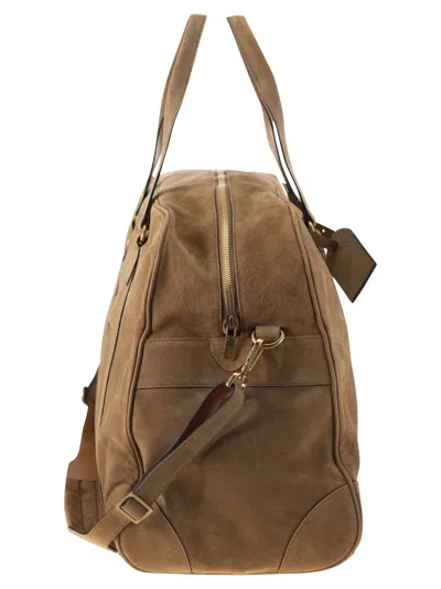 Brunello Cucinelli Men Borsone Biscotto