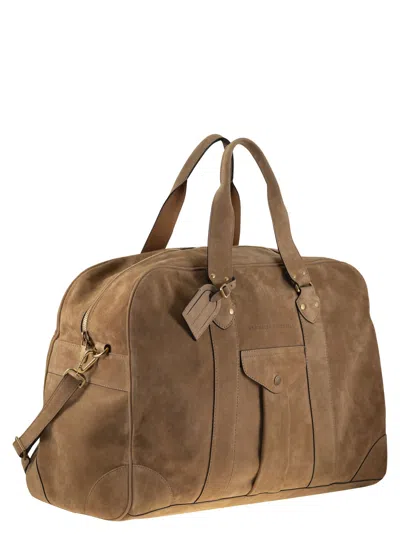 Brunello Cucinelli Men Borsone Biscotto