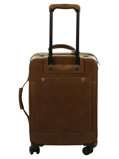 Brunello Cucinelli Men Calfskin Trolley With Grain