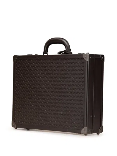 Pre-owned Bottega Veneta 2010 Nappa Intrecciato Attache Briefcase Business Bag