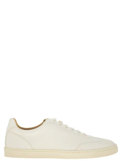 Brunello Cucinelli Leather Low-top Sneakers Rubber Sole