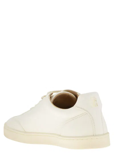 Brunello Cucinelli Leather Low-top Sneakers Rubber Sole