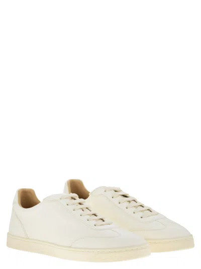 Brunello Cucinelli Leather Low-top Sneakers Rubber Sole