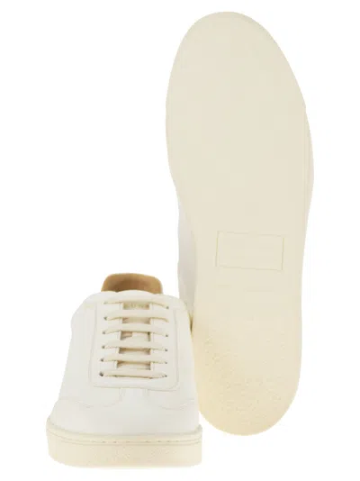 Brunello Cucinelli Leather Low-top Sneakers Rubber Sole