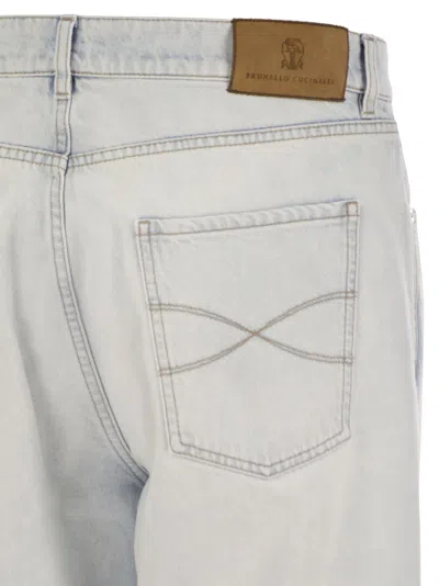 Brunello Cucinelli Men's Five-pocket Iconic Fit Denim Trousers