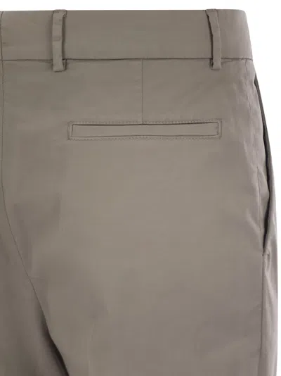 Brunello Cucinelli Men's Garment-dyed Leisure Fit Trousers