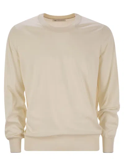 Brunello Cucinelli Men's Lightweight Cotton Sweater