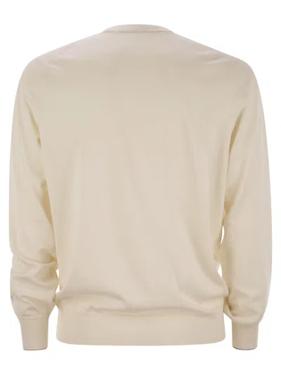 Brunello Cucinelli Men's Lightweight Cotton Sweater