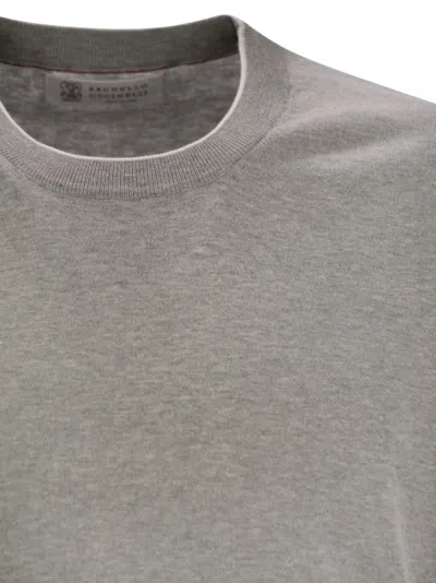 Brunello Cucinelli Short-sleeved Cotton Jersey