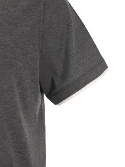 Brunello Cucinelli Layered-effect Cotton T-shirt