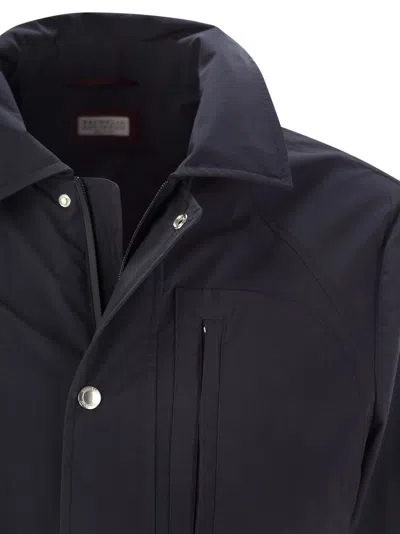 Brunello Cucinelli Waterproof Cotton Outerwear For Men