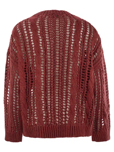 Brunello Cucinelli Round Neck Long Sleeve Knitted Sweater