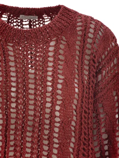 Brunello Cucinelli Round Neck Long Sleeve Knitted Sweater