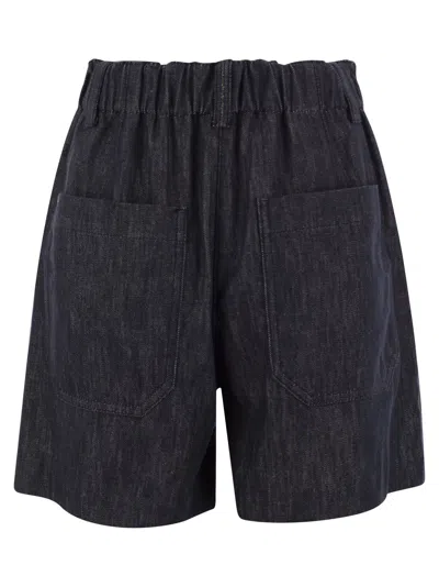 Brunello Cucinelli Women's Denim Shorts