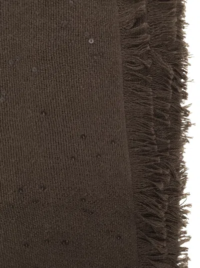 Brunello Cucinelli Women Diamond Cashmere And Silk Scarf