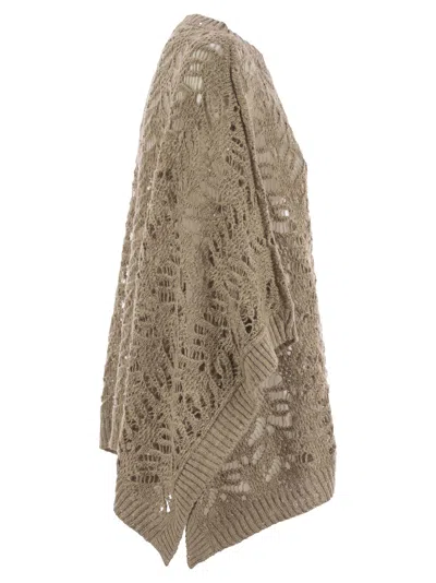 Brunello Cucinelli Perforated Oversized Sweater