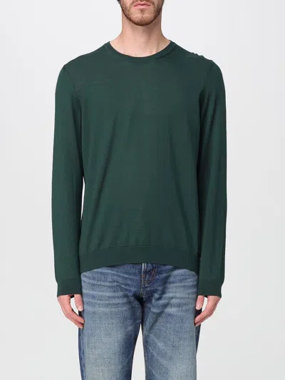 Hugo Boss Boss Man Sweater Dark Green Size Xxl Virgin Wool In Green