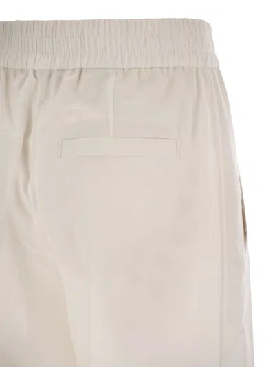 Brunello Cucinelli Loose Fit Cotton Trousers
