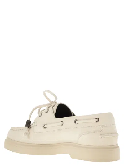 Brunello Cucinelli Penny Loafer Sail