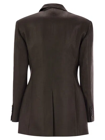 Brunello Cucinelli Linen Blazer Jacket
