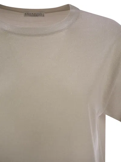 Brunello Cucinelli Cashmere Pullover Woman Sweater Beige Size L Cashmere