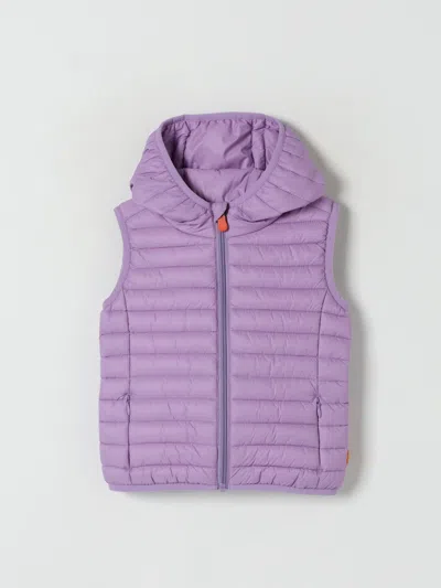 Save The Duck Waistcoat  Kids Color Violet