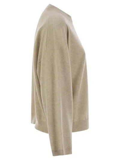 Brunello Cucinelli Silk And Wool Blended Sweater
